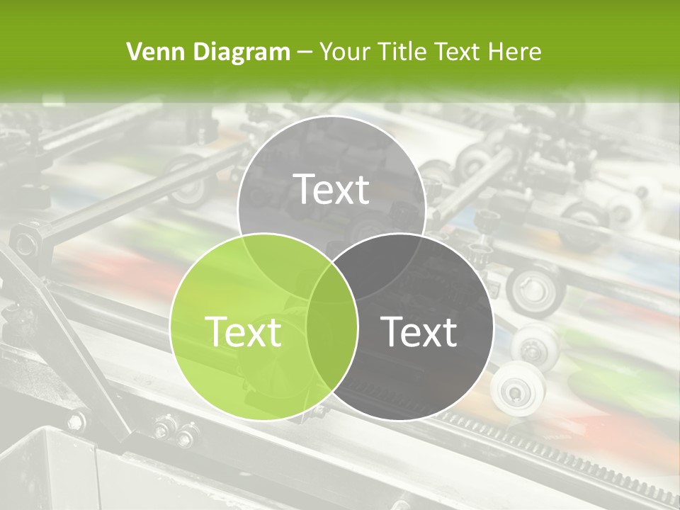 A Machine With A Lot Of Different Colors On It PowerPoint Template