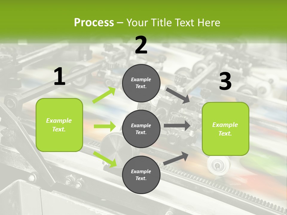 A Machine With A Lot Of Different Colors On It PowerPoint Template