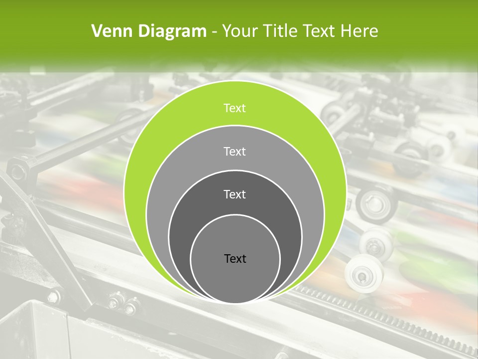 A Machine With A Lot Of Different Colors On It PowerPoint Template