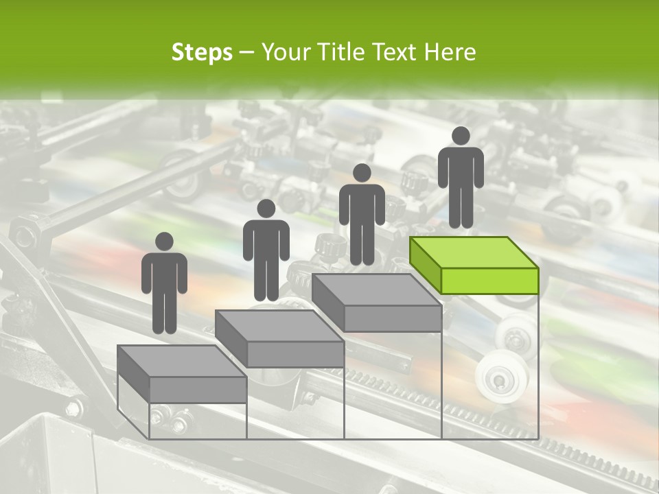 A Machine With A Lot Of Different Colors On It PowerPoint Template