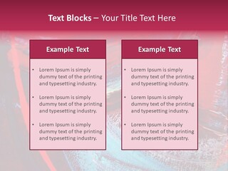 A Red And Blue Abstract Painting Powerpoint Presentation PowerPoint Template