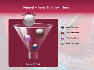 A Red And Blue Abstract Painting Powerpoint Presentation PowerPoint Template
