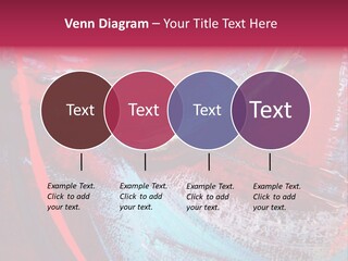 A Red And Blue Abstract Painting Powerpoint Presentation PowerPoint Template