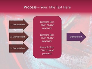 A Red And Blue Abstract Painting Powerpoint Presentation PowerPoint Template