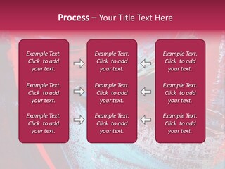 A Red And Blue Abstract Painting Powerpoint Presentation PowerPoint Template