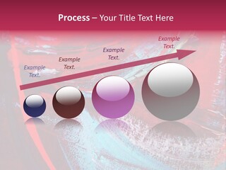 A Red And Blue Abstract Painting Powerpoint Presentation PowerPoint Template