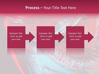 A Red And Blue Abstract Painting Powerpoint Presentation PowerPoint Template