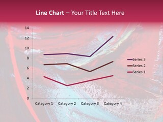A Red And Blue Abstract Painting Powerpoint Presentation PowerPoint Template