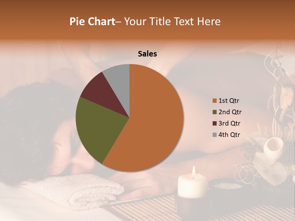 A Man Getting A Back Massage From A Woman PowerPoint Template