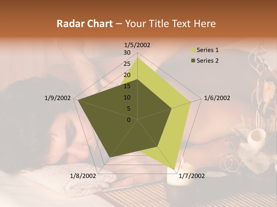 A Man Getting A Back Massage From A Woman PowerPoint Template