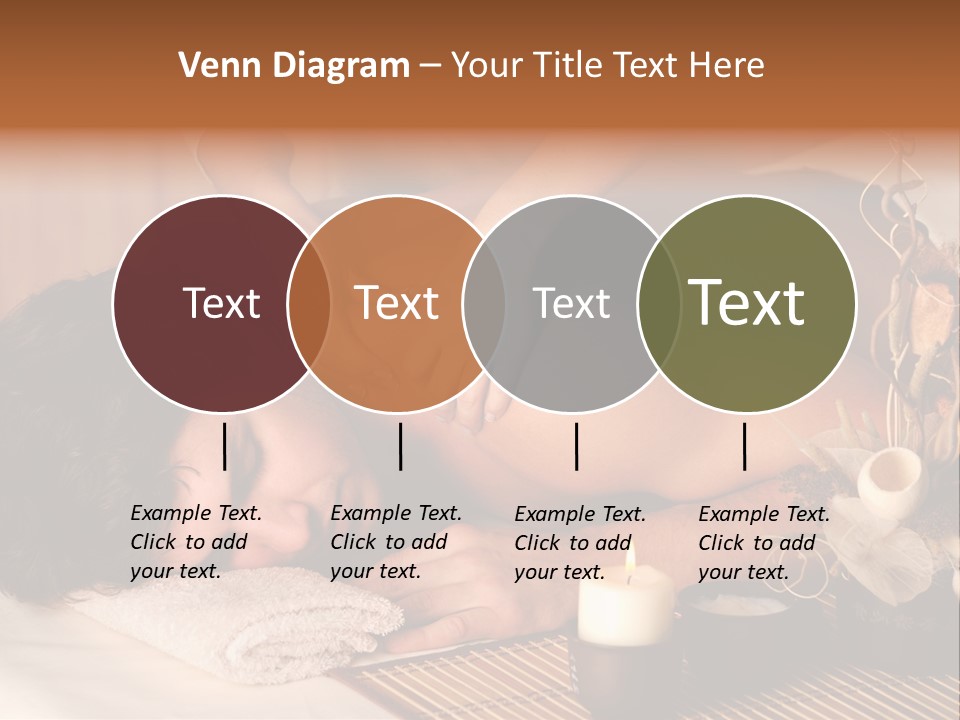 A Man Getting A Back Massage From A Woman PowerPoint Template