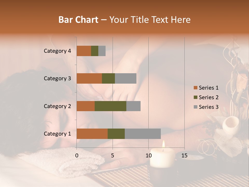 A Man Getting A Back Massage From A Woman PowerPoint Template