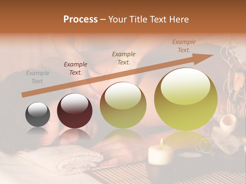 A Man Getting A Back Massage From A Woman PowerPoint Template