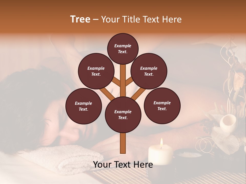 A Man Getting A Back Massage From A Woman PowerPoint Template