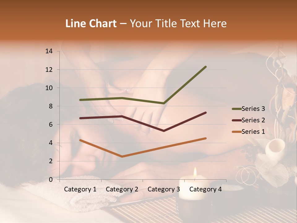 A Man Getting A Back Massage From A Woman PowerPoint Template