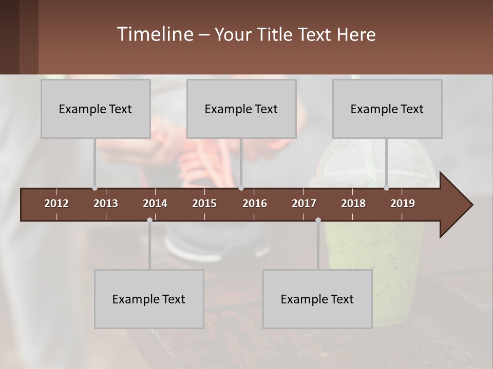 A Person Tying A Shoelace To A Green Drink PowerPoint Template