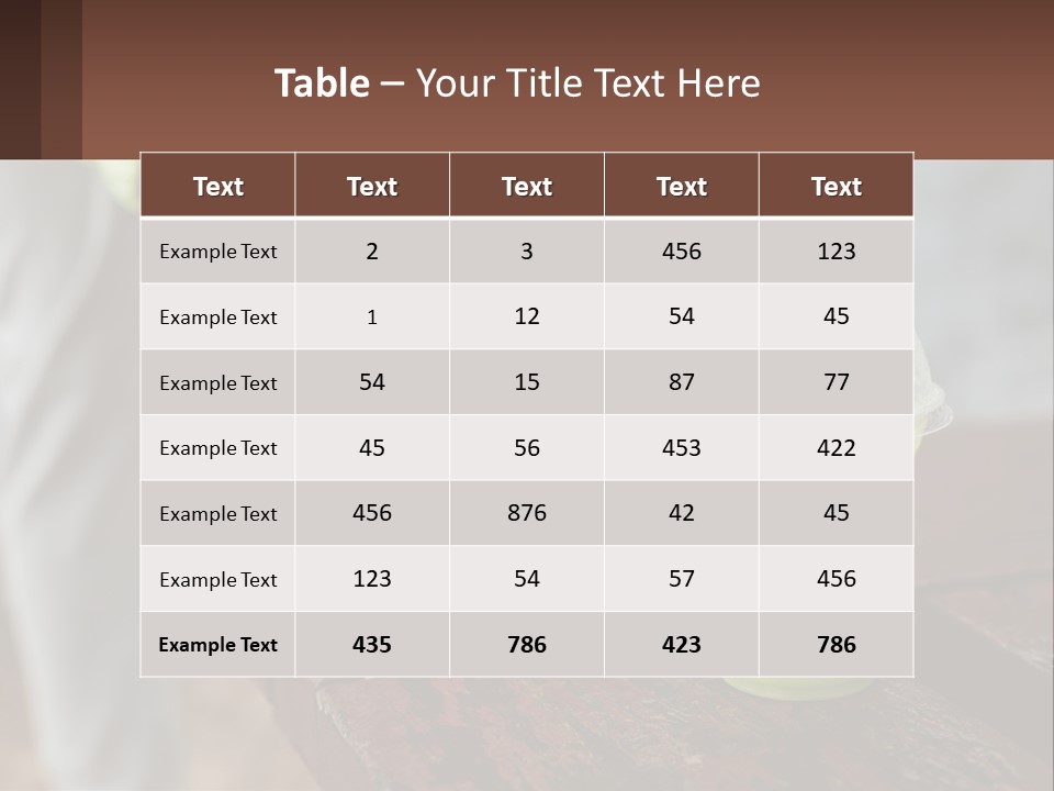 A Person Tying A Shoelace To A Green Drink PowerPoint Template