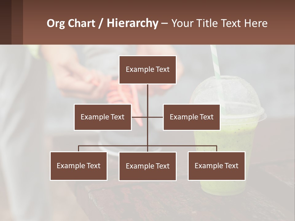 A Person Tying A Shoelace To A Green Drink PowerPoint Template