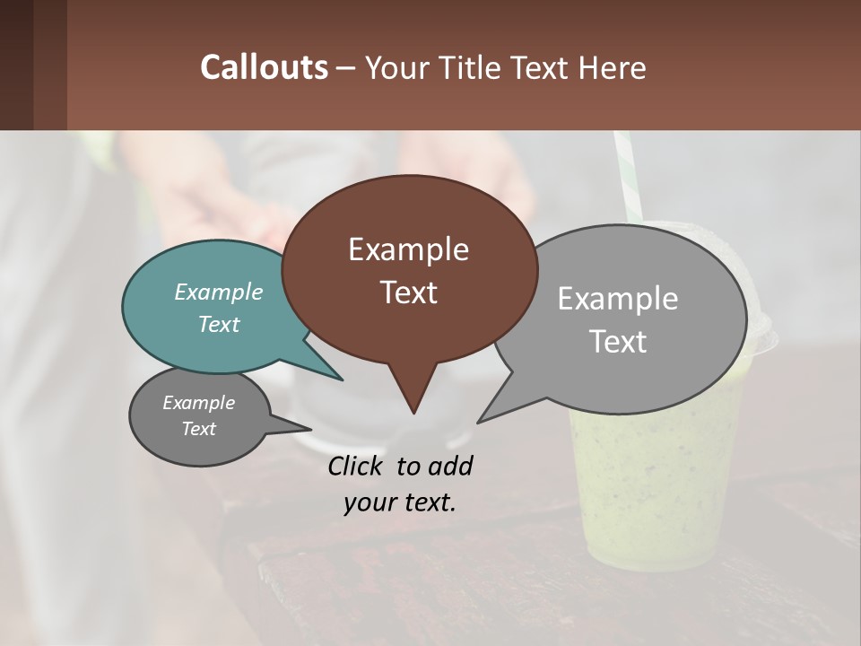 A Person Tying A Shoelace To A Green Drink PowerPoint Template