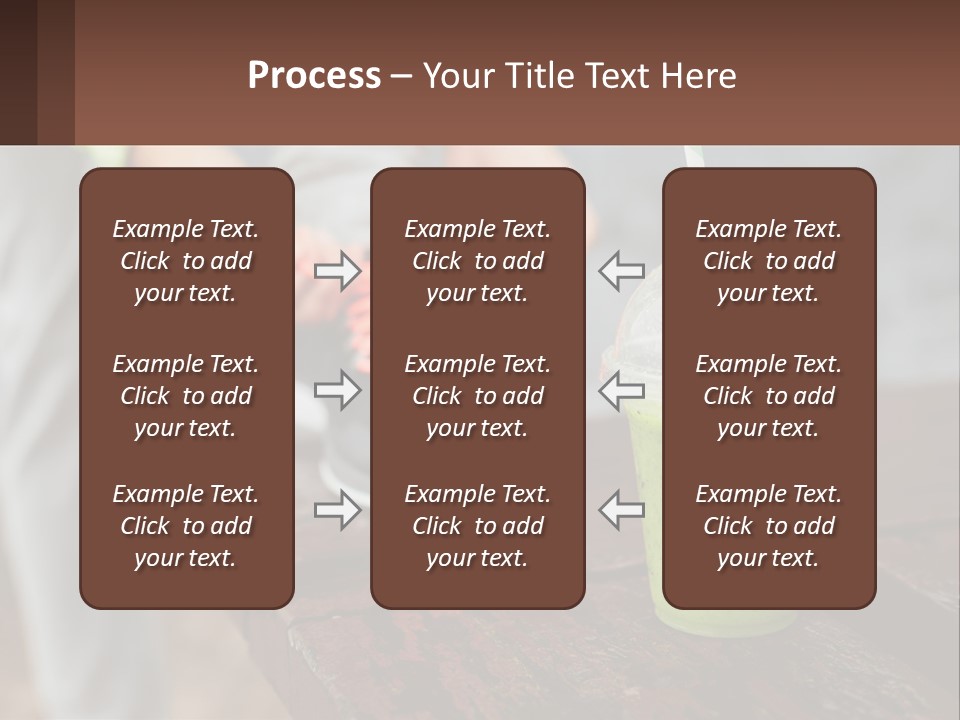 A Person Tying A Shoelace To A Green Drink PowerPoint Template