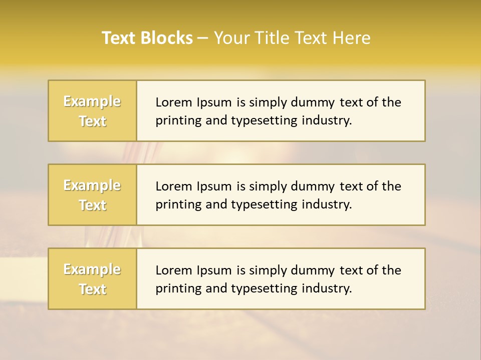 A Table With A Glass And Two Pencils In It PowerPoint Template