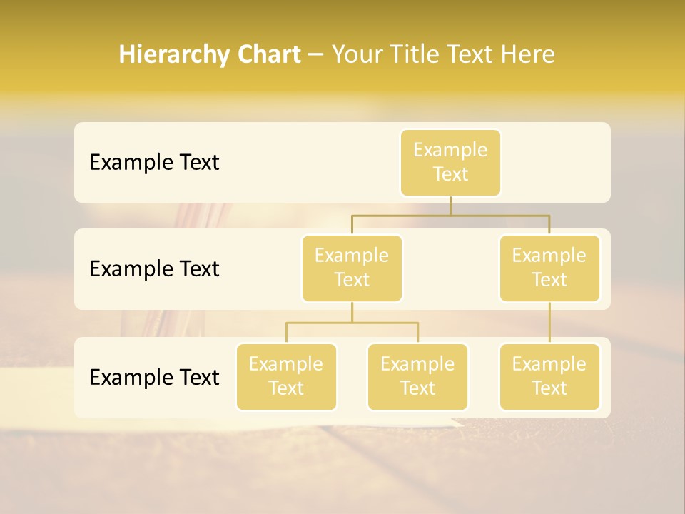 A Table With A Glass And Two Pencils In It PowerPoint Template