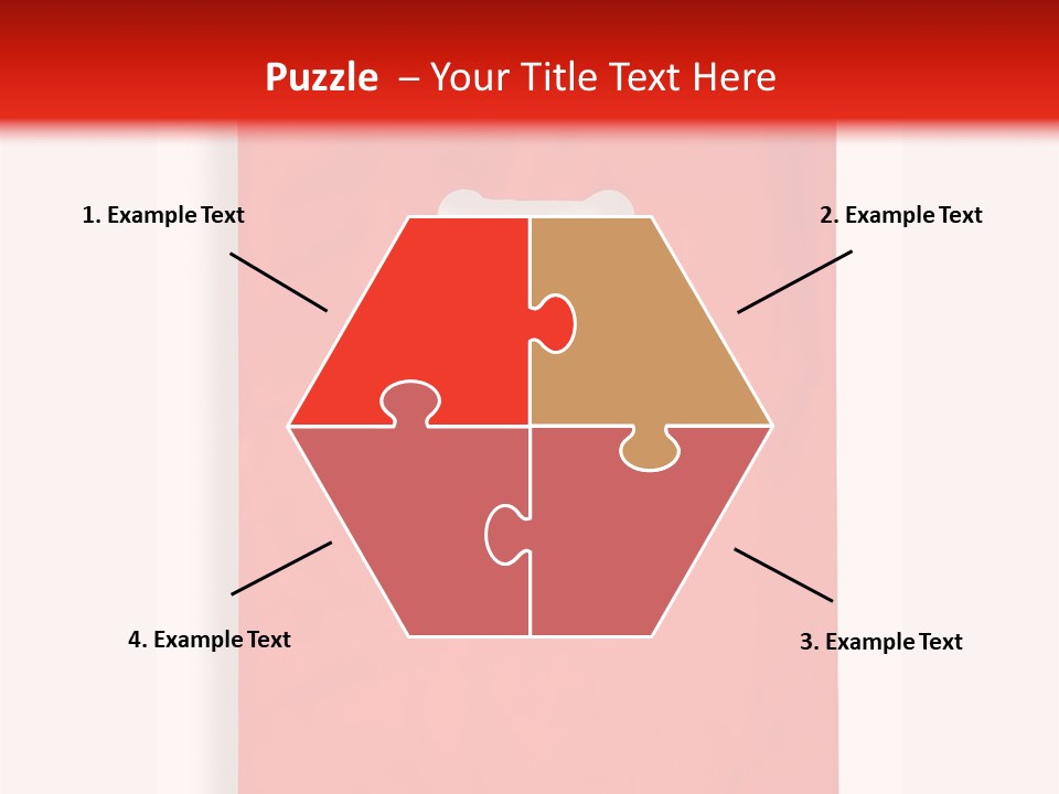 A Red Bag With A White Handle On A White Background PowerPoint Template