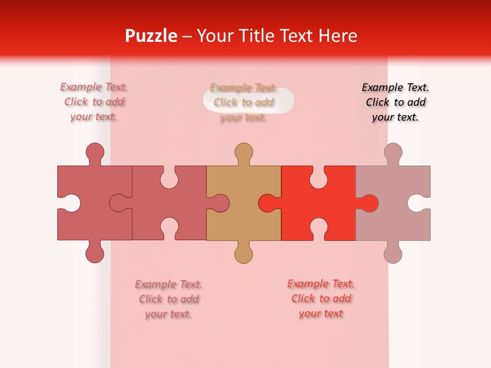 A Red Bag With A White Handle On A White Background PowerPoint Template