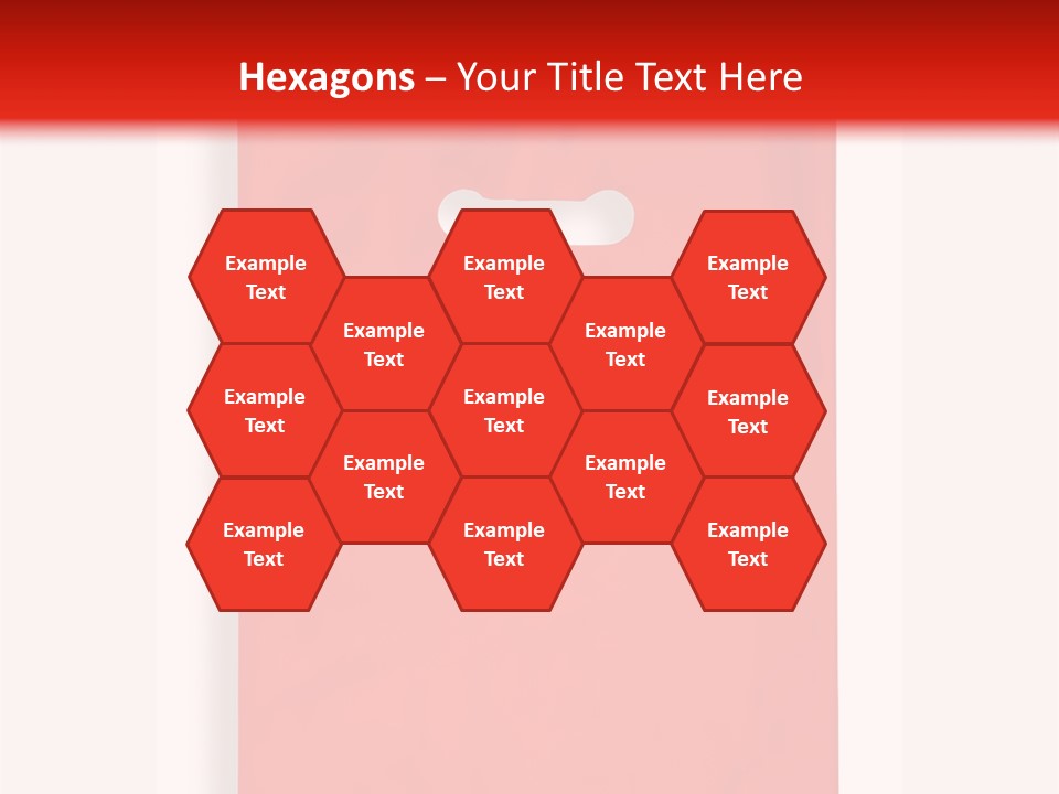 A Red Bag With A White Handle On A White Background PowerPoint Template