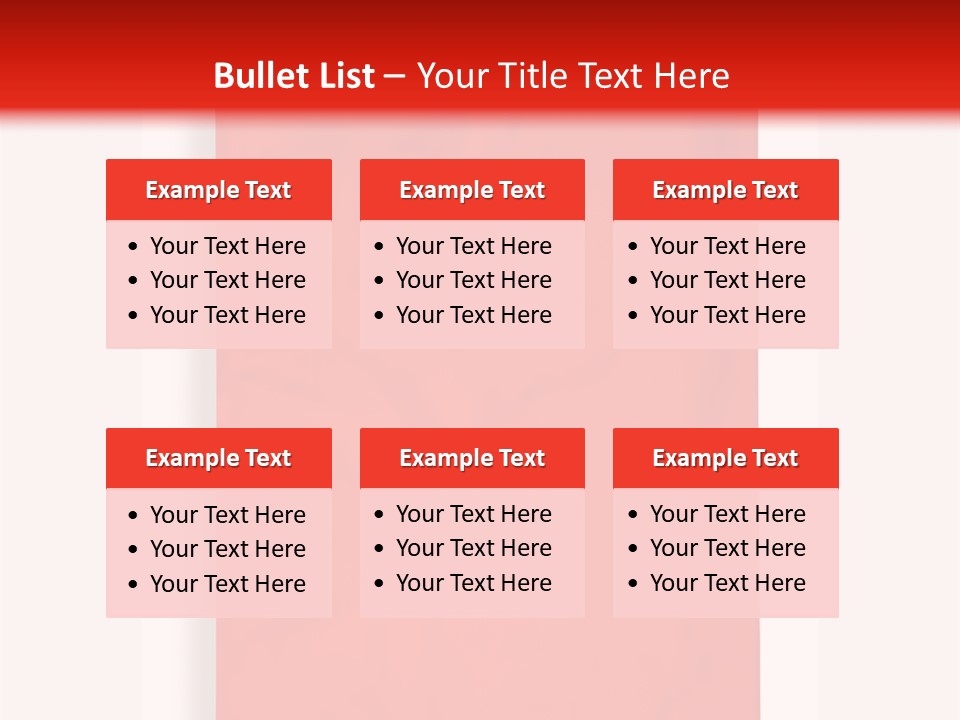 A Red Bag With A White Handle On A White Background PowerPoint Template