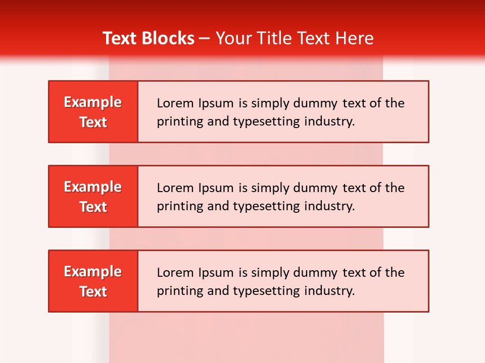 A Red Bag With A White Handle On A White Background PowerPoint Template