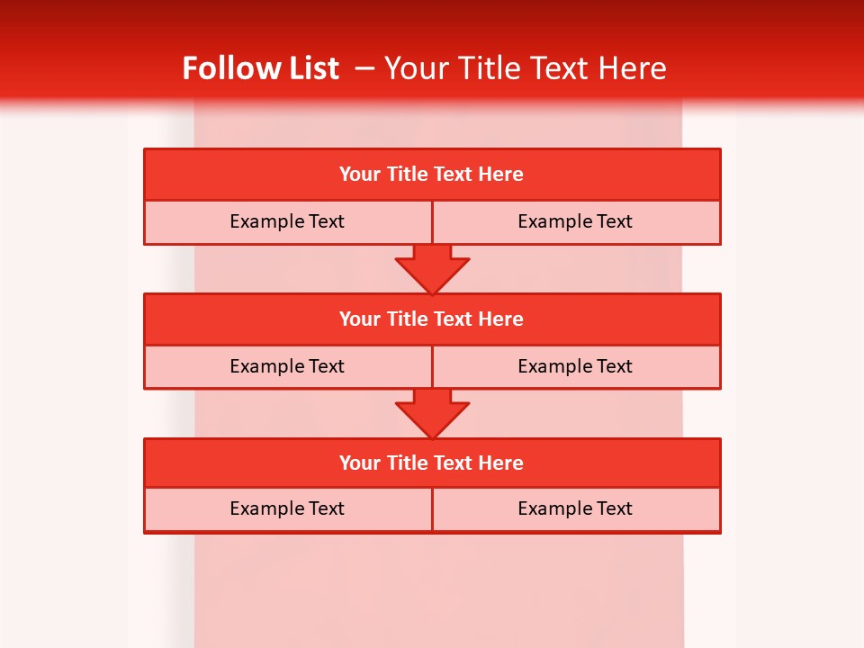 A Red Bag With A White Handle On A White Background PowerPoint Template