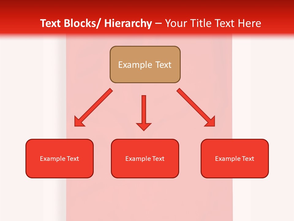 A Red Bag With A White Handle On A White Background PowerPoint Template