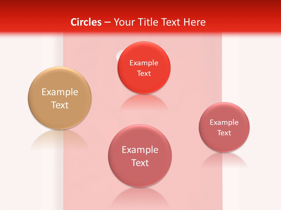 A Red Bag With A White Handle On A White Background PowerPoint Template