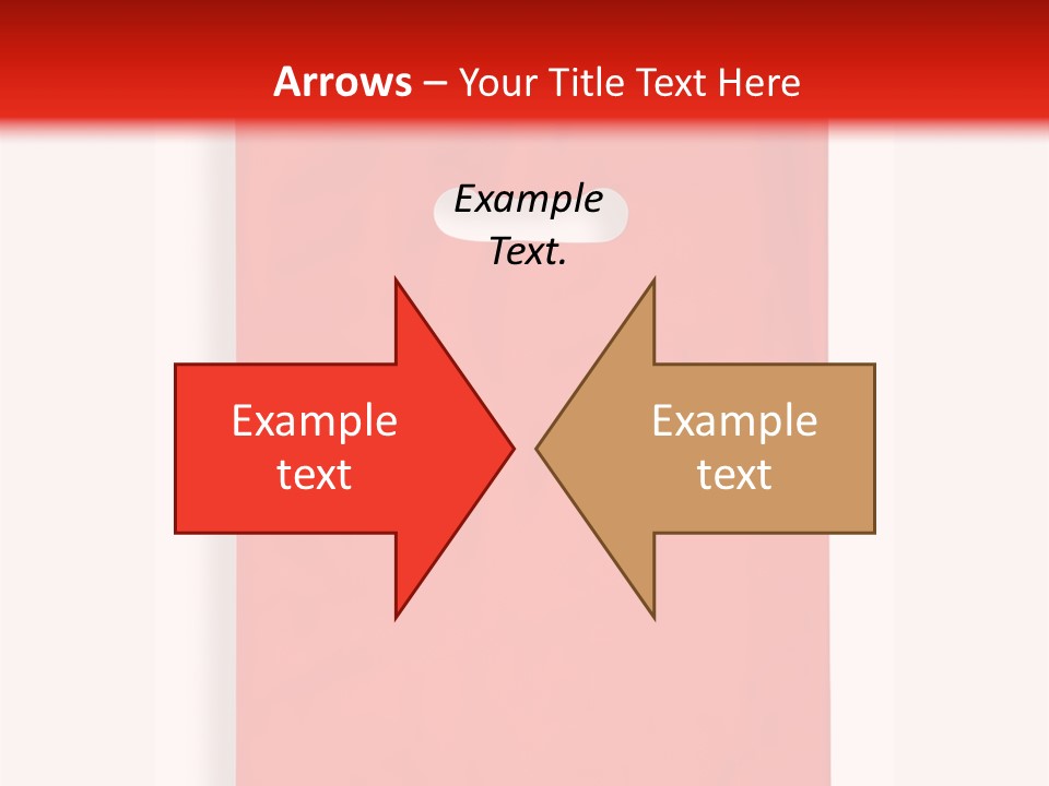 A Red Bag With A White Handle On A White Background PowerPoint Template