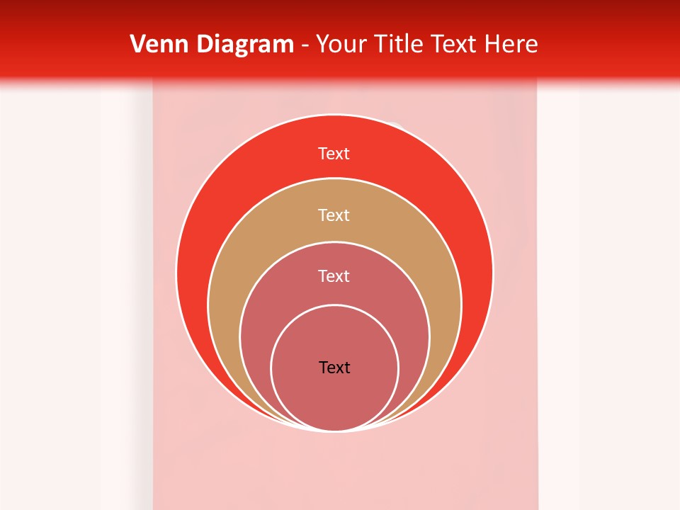 A Red Bag With A White Handle On A White Background PowerPoint Template