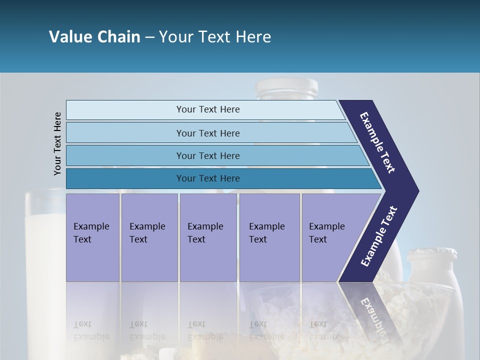 Milk And Dairy Products PowerPoint Template