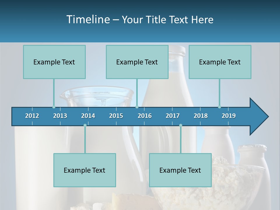 Milk And Dairy Products PowerPoint Template