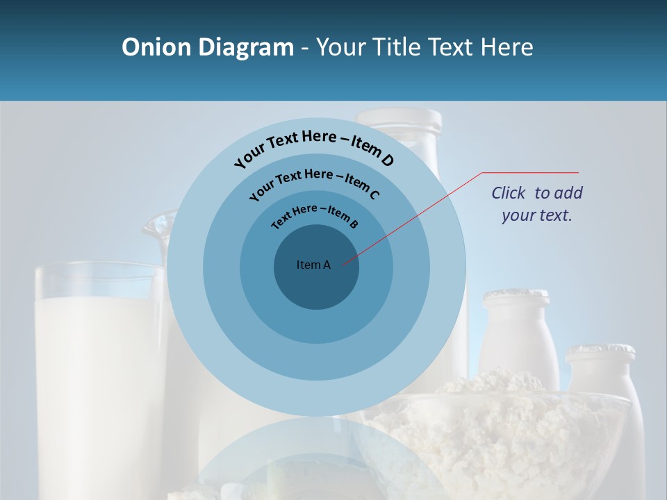 Milk And Dairy Products PowerPoint Template