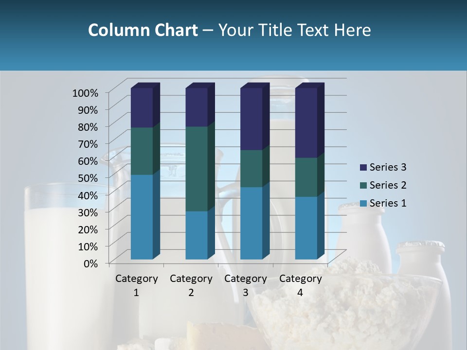 Milk And Dairy Products PowerPoint Template