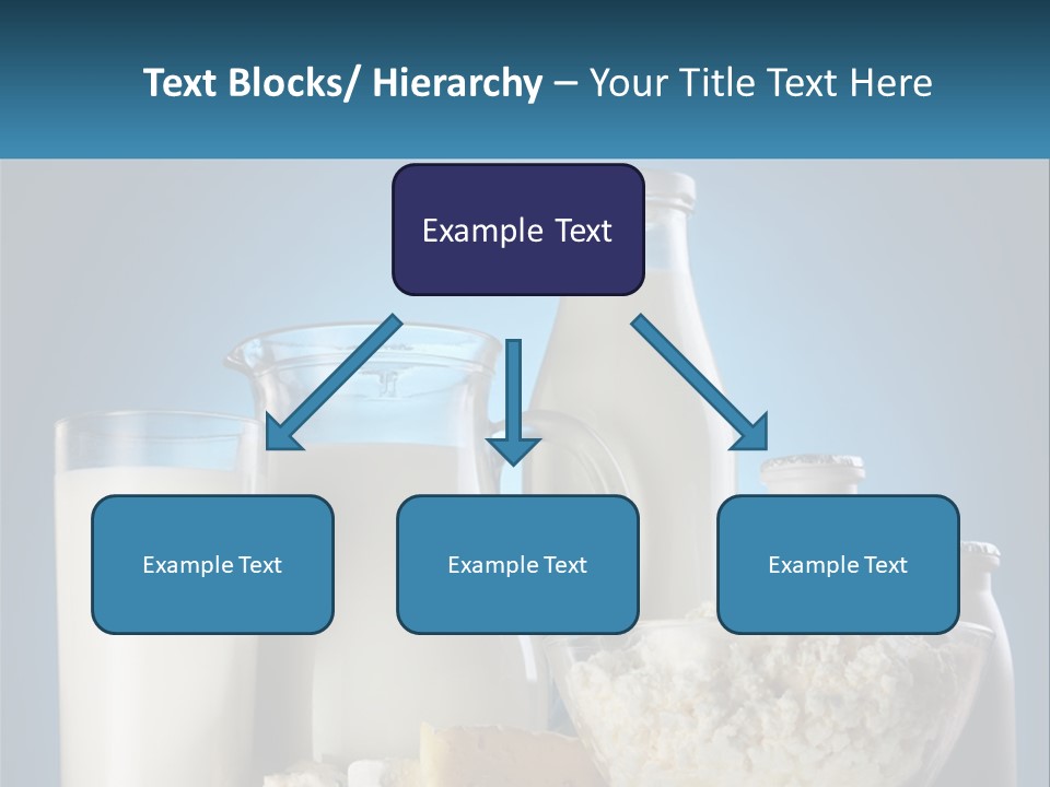 Milk And Dairy Products PowerPoint Template