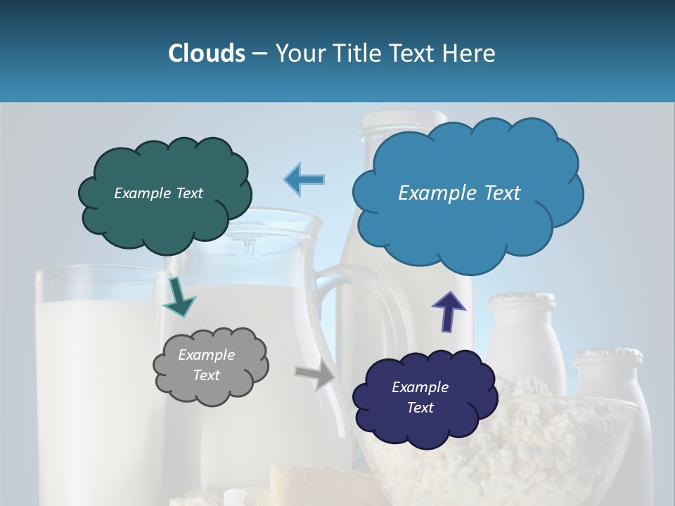 Milk And Dairy Products PowerPoint Template