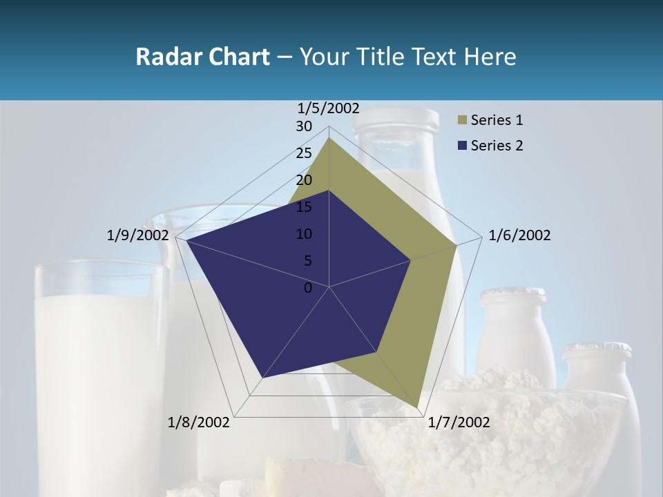 Milk And Dairy Products PowerPoint Template