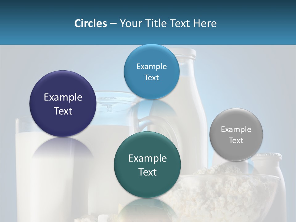 Milk And Dairy Products PowerPoint Template
