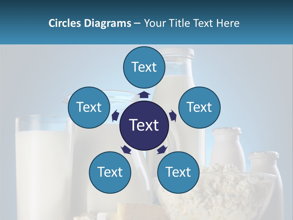 Milk And Dairy Products PowerPoint Template