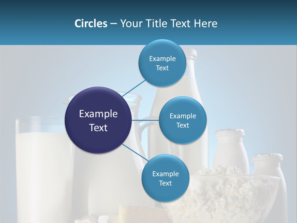 Milk And Dairy Products PowerPoint Template