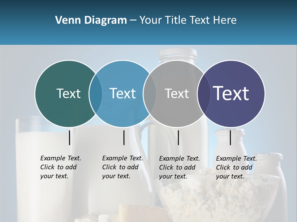 Milk And Dairy Products PowerPoint Template