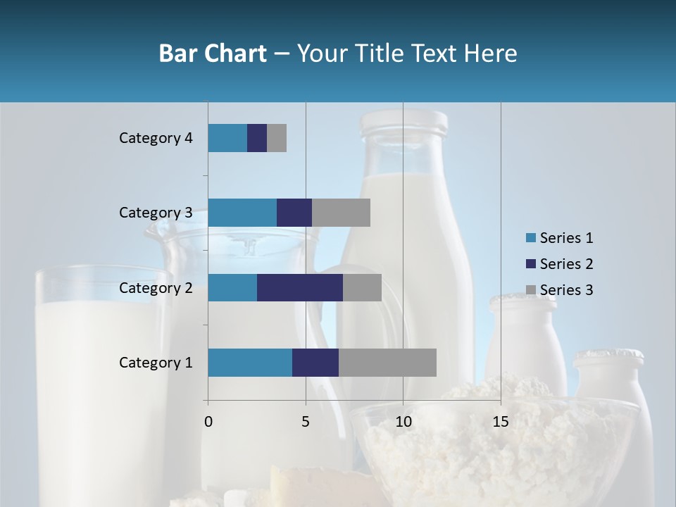 Milk And Dairy Products PowerPoint Template