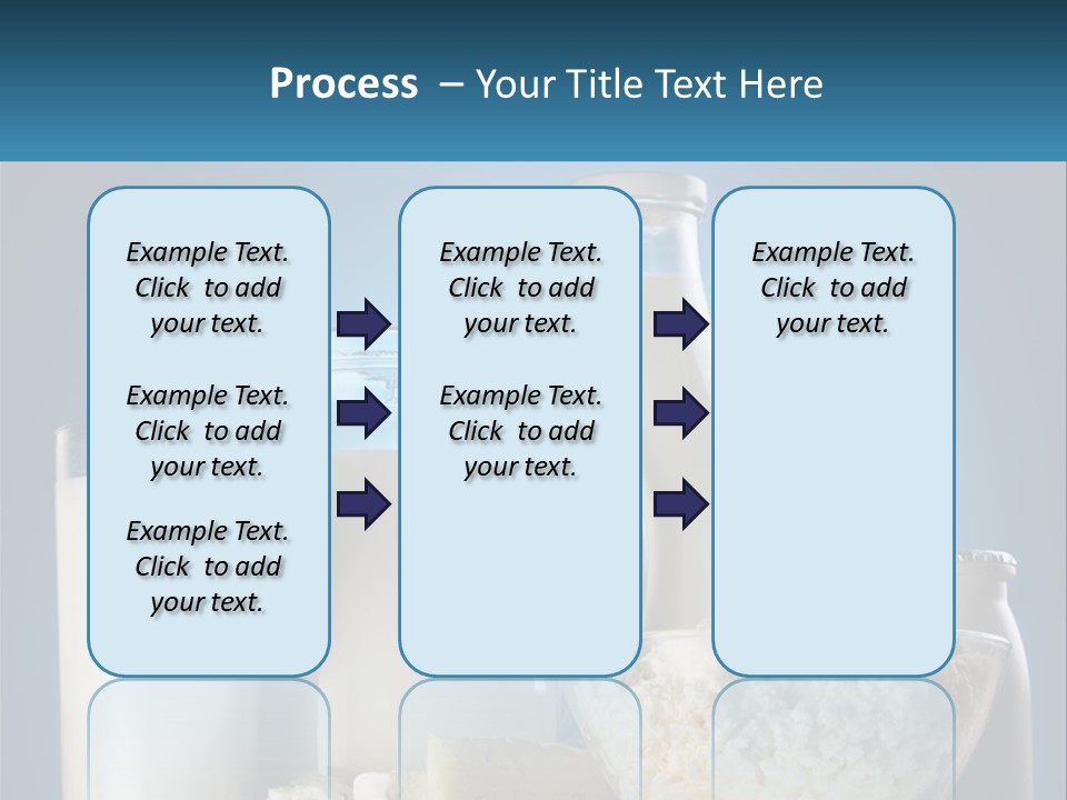 Milk And Dairy Products PowerPoint Template