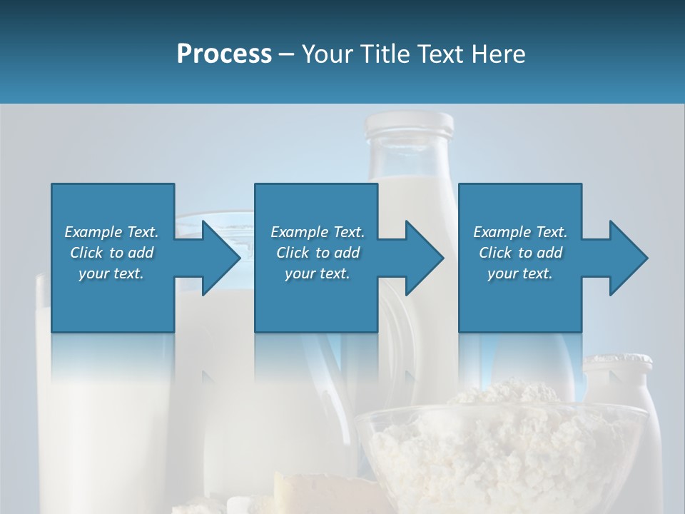 Milk And Dairy Products PowerPoint Template